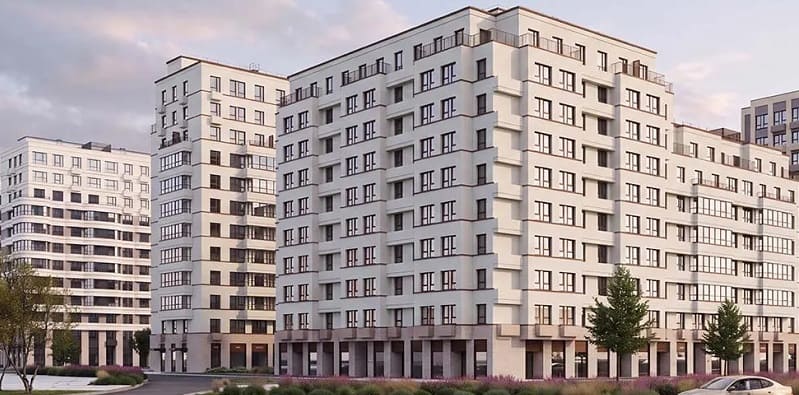 ЖК Рублёвские дворы — панорамный вид